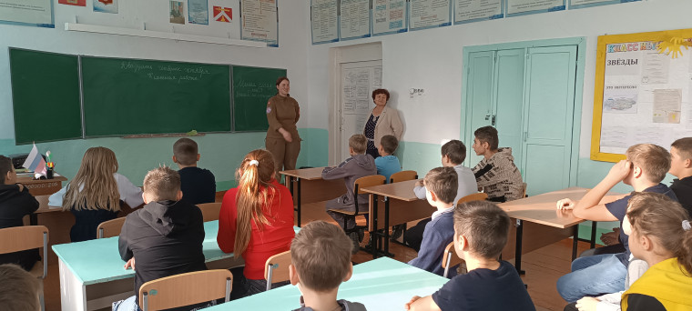 Встреча с участницей СВО..