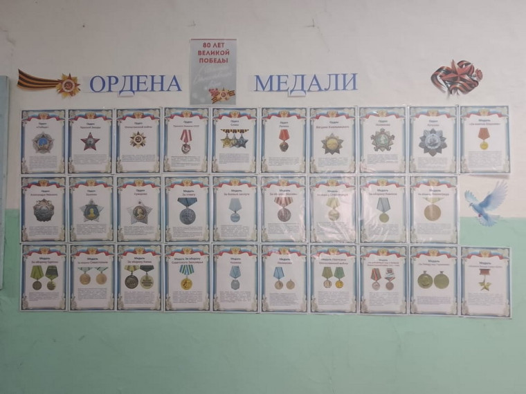 Фото-выставка наград ВОВ.